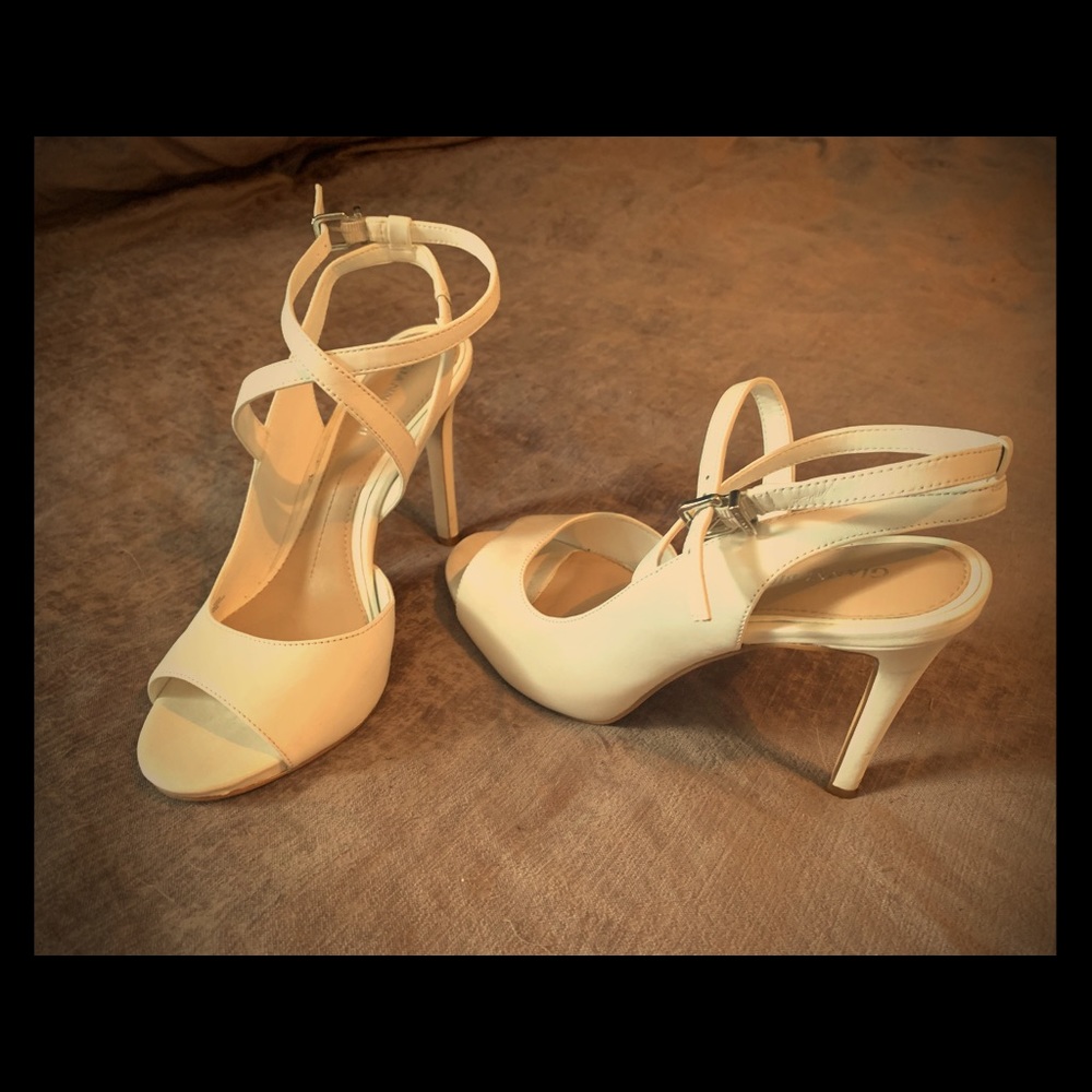 Ankle strap stilettos